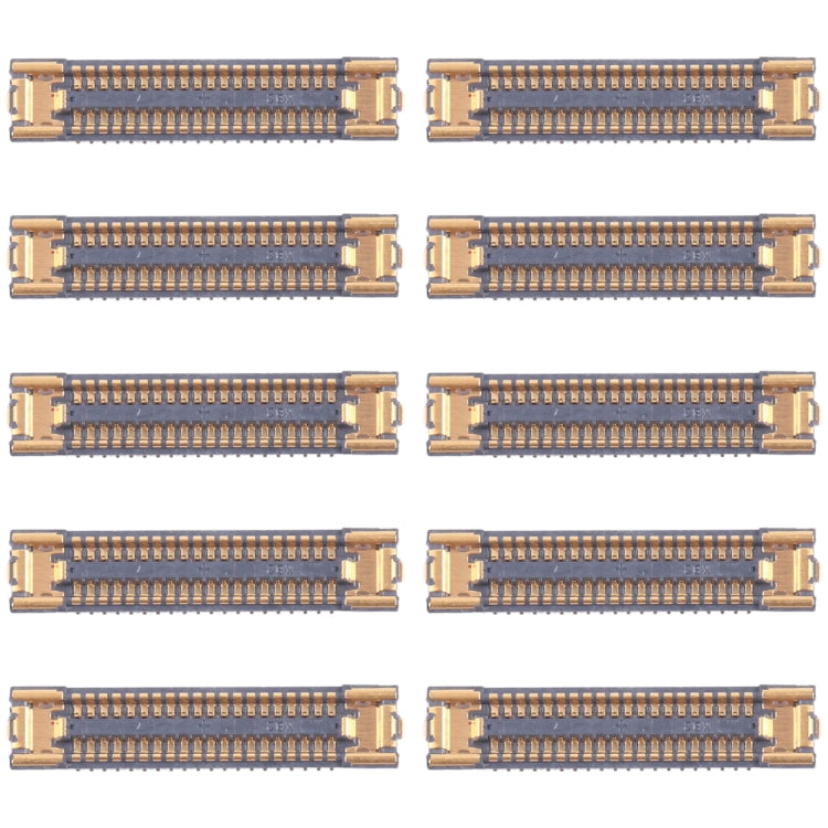 10pcs Motherboard LCD Display FPC Connector, For Samsung Galaxy A25 SM-A256B, For Samsung Galaxy A15 5G SM-A156B, For Samsung Galaxy S24 Ultra SM-S928B, For Samsung Galaxy S24+ SM-S926B, For Samsung Galaxy S24 SM-S921B, For Samsung Galaxy A15 S-A155F  ...
