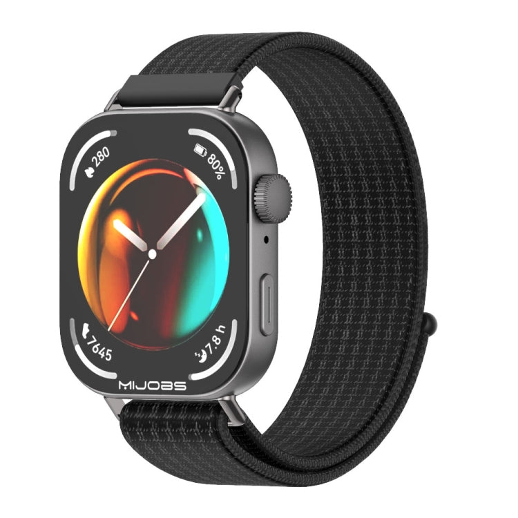 MIJOBS Breathable Nylon Loop Watch Band, For Huawei Watch Fit3