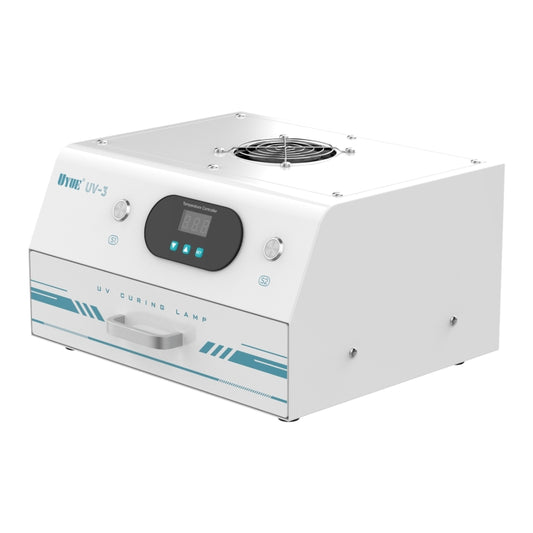 Uyue UV-3 7 inch Phone Timing Intelligent Curing Lamp Mechanic, EU Plug, US Plug