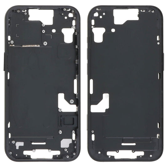 For iPhone 15 Middle Frame Bezel Plate with Side Keys + Card Tray, CE EU Version, US Version, China Version