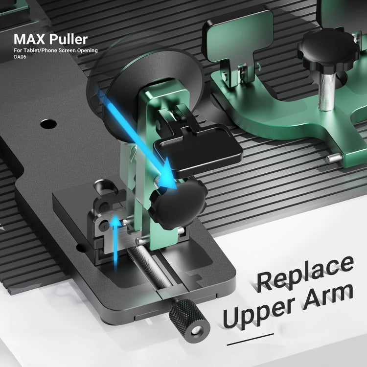 2UUL DA06 MAX Puller Double Suction Cup LCD Screen Open Fixture, DA06 MAX Puller