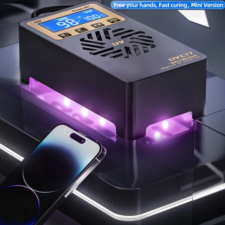 Qianli UVC17 7 inch Integrated UV Curing Lamp with Timing Function, US Plug