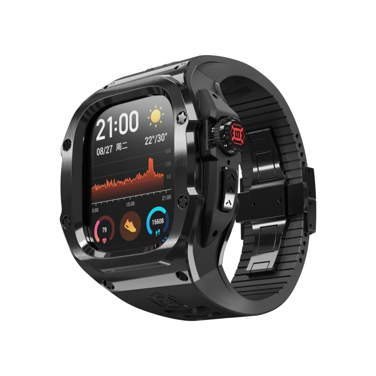 RedPepper Armor Metal Case Integrated Silicone Watch Band, For Apple Watch Ultra 3 / 2 / 1 49mm