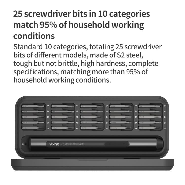 Original Xiaomi Youpin DUKA E1 Electric Screwdriver Set, E1