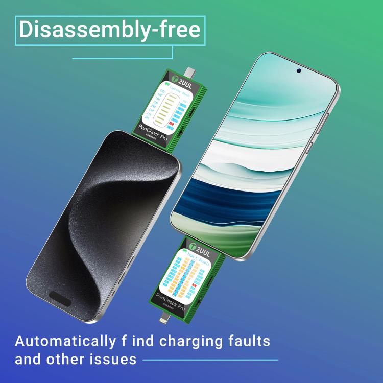 2uul PW31 PortCheck Pro 5V / 2A Type-C / Lighting Interface Automatic Tail Plug Detector, 2uul PW31