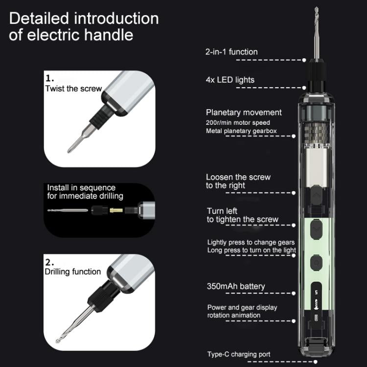 Jiafa 76 in 1 Professional Precision Long Endurance Electric Screwdriver Set, Jiafa 76 in 1