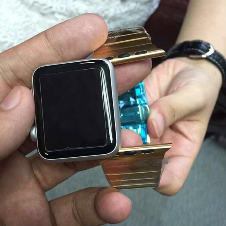 xDfind One Bead Stainless Steel Watch Band, For Apple Watch 46mm / 49mm / 45mm / 44mm, For Apple Watch 42mm / 41mm / 40mm / 38mm