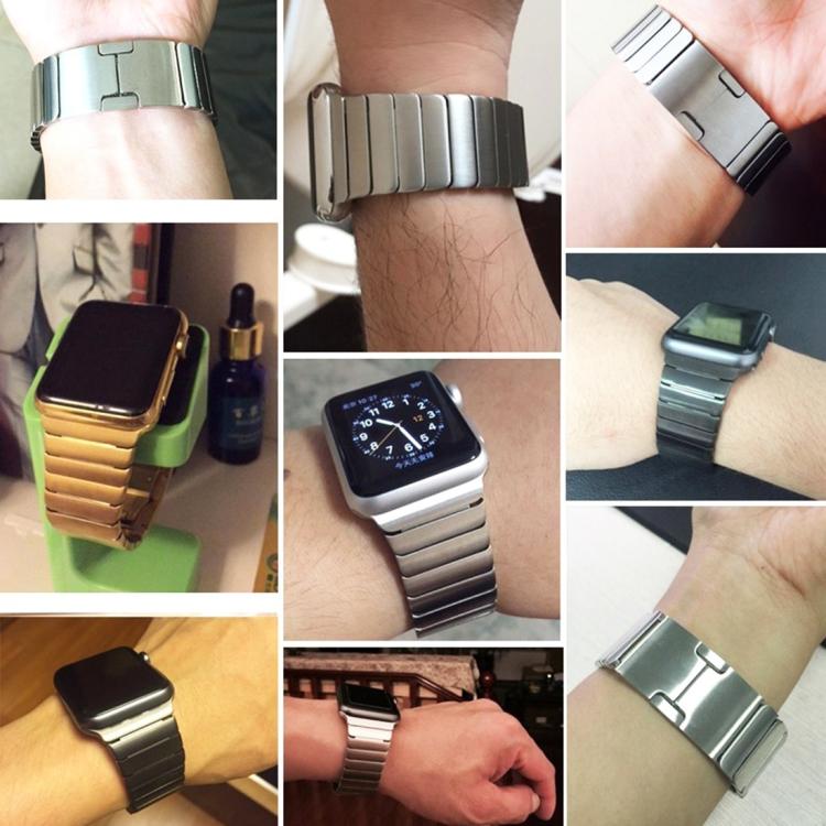 xDfind One Bead Stainless Steel Watch Band, For Apple Watch 46mm / 49mm / 45mm / 44mm, For Apple Watch 42mm / 41mm / 40mm / 38mm