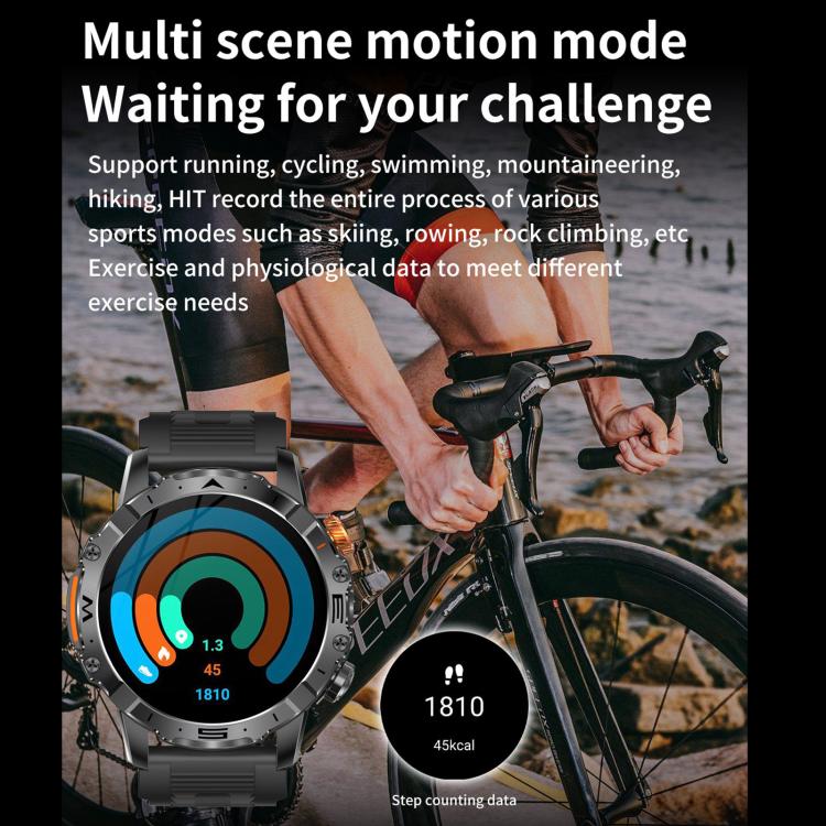 BH11 4G LTE Android 8.1 Smart Watch, 2GB+16GB, Unisoc 8541 Quad Core, Support Heart Rate / Blood Oxygen