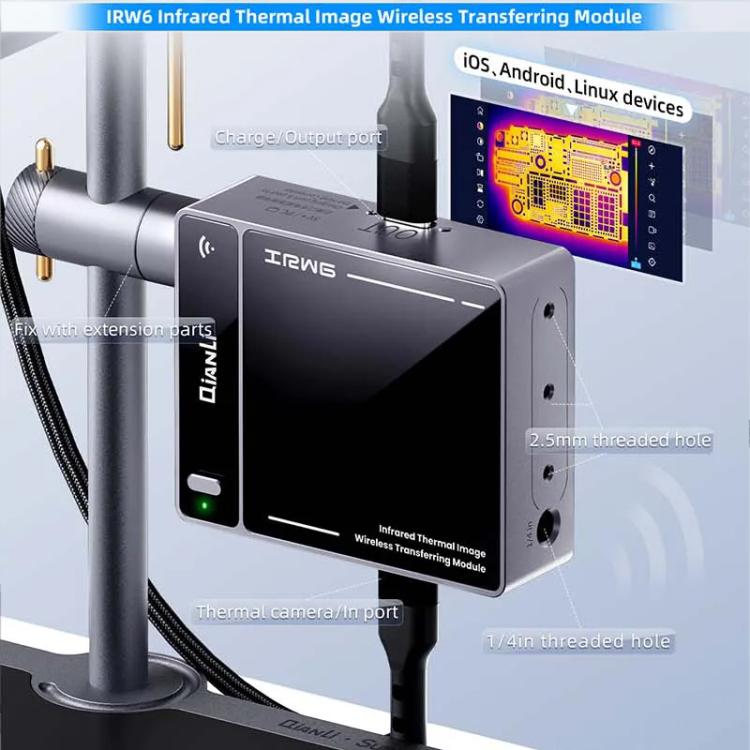 QianLi IRW6 Infrared Thermal Image Wireless Transferring Module Support Super Cam Series, QianLi IRW6