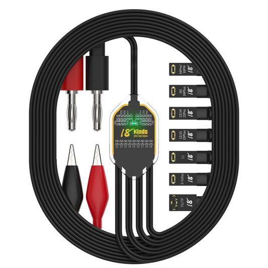 18 Kinds Motherboard Repair Power Boot Cable for iPhone 7-16 Pro Max, 18 Kinds for iPhone 7-16 Pro Max