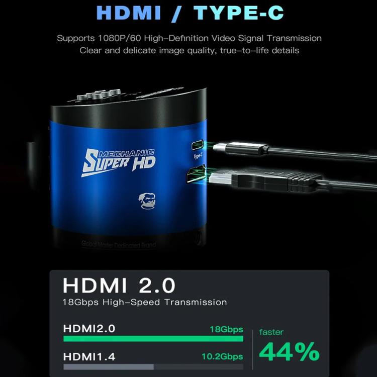 Mechanic MOS 4K IMX415 Sensor 51MP Ultra HD Industry Microscope Camera, Mechanic MOS 4K