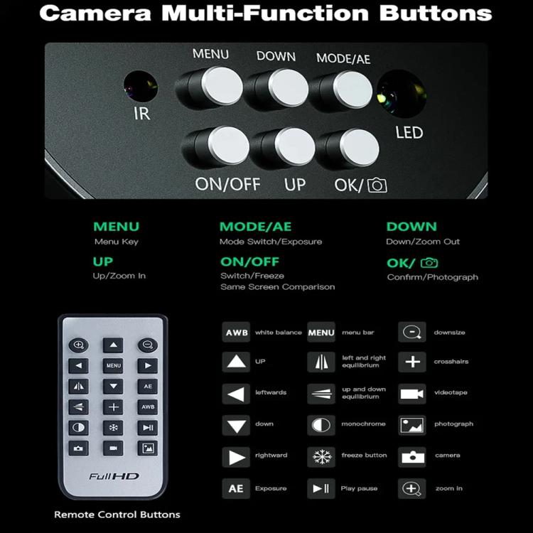 Mechanic MOS 4K IMX415 Sensor 51MP Ultra HD Industry Microscope Camera, Mechanic MOS 4K