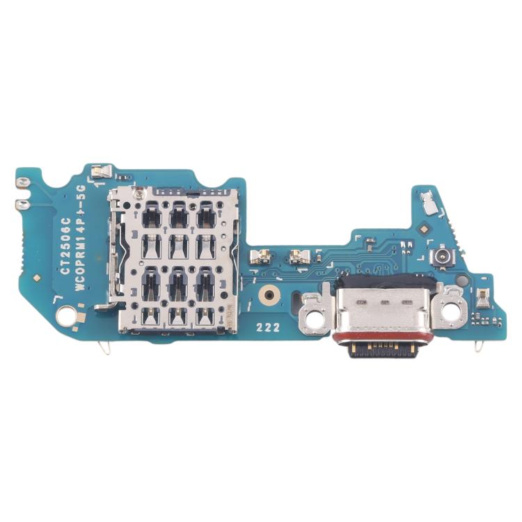 Charging Port Board With SIM Card Holder Socket, Not Supporting Fast Charging, For Realme GT7 5G, For Realme 14 Pro+ 5G RMX5051, For Realme GT7 Pro Racing, For Realme Neo7 5G RMX5060, For Realme GT7 Pro 5G RMX5010 RMX5011