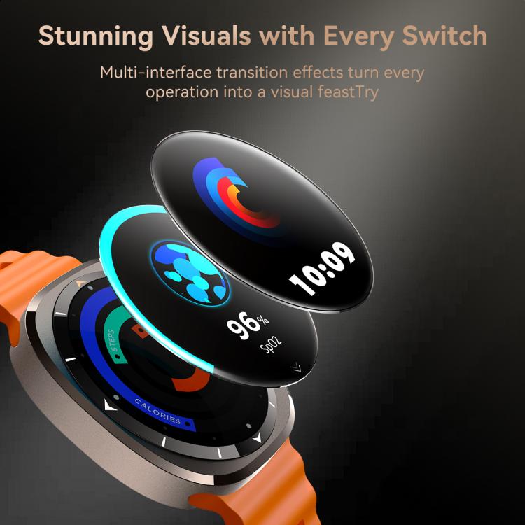 JOYROOM Venture Series JR-FV2 Smart Watch, Support Bluetooth Call / Sleep / Blood Oxygen / Heart Rate / Blood Pressure Health Monitor