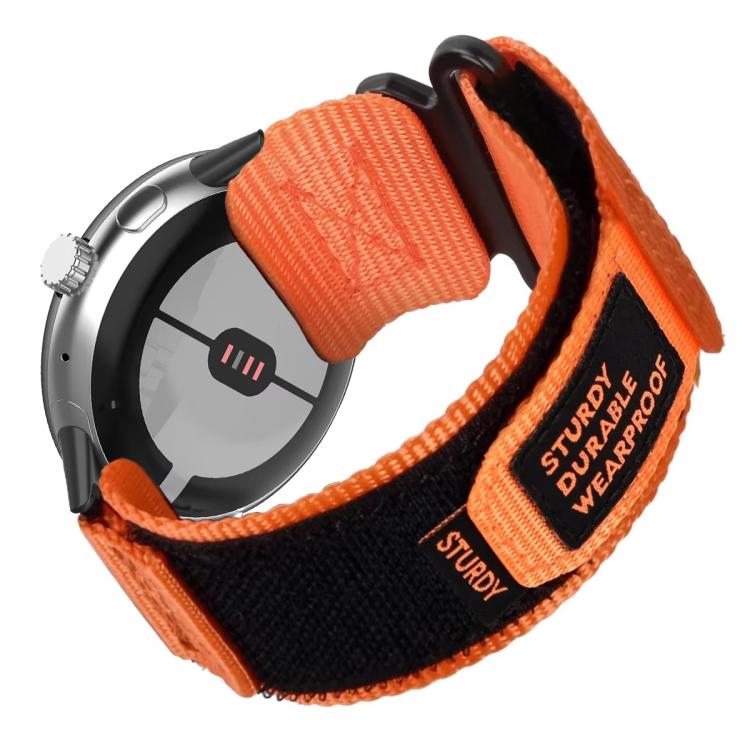 xDfind Quick Release Nylon Hook And Loop Fastener Buckle Watch Band, For Google Pixel Watch 5 / 4 / 3 / 2 / 1 41mm, For Google Pixel Watch 5 / 4 / 3 45mm