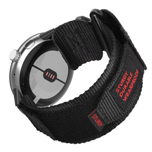 xDfind Quick Release Nylon Hook And Loop Fastener Buckle Watch Band, For Google Pixel Watch 5 / 4 / 3 / 2 / 1 41mm, For Google Pixel Watch 5 / 4 / 3 45mm