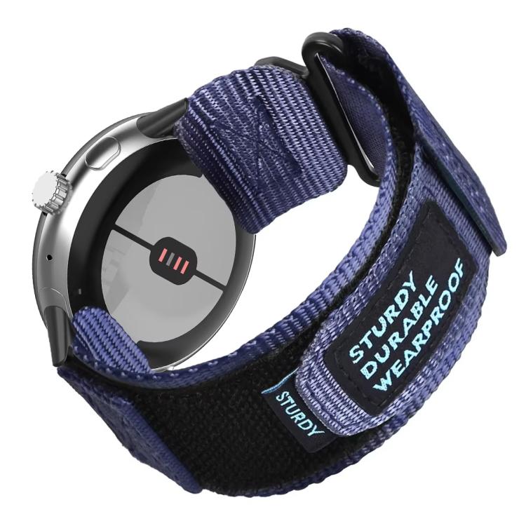 xDfind Quick Release Nylon Hook And Loop Fastener Buckle Watch Band, For Google Pixel Watch 5 / 4 / 3 / 2 / 1 41mm, For Google Pixel Watch 5 / 4 / 3 45mm