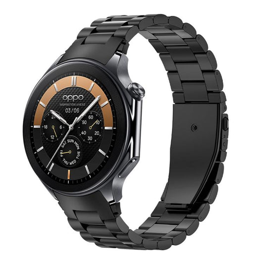 xDfind Three Beads Quick Release Metal Watch Band, For OPPO Watch X2 / X, For OPPO Watch SE / Watch 3