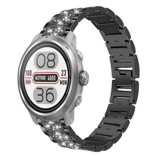 xDfind Diamond Jewelry Steel Watch Band, 20mm For COROS APEX 2 42mm / PACE 2, 20mm For Ticwatch GTH / E3 / E / 2, 22mm For Ticwatch Pro X / Pro3 / Pro / GTX / E2, 20mm For Xiaomi Haylou RS4 Plus LS11, 22mm For Xiaomi Watch S3/2 Pro/S2/S1