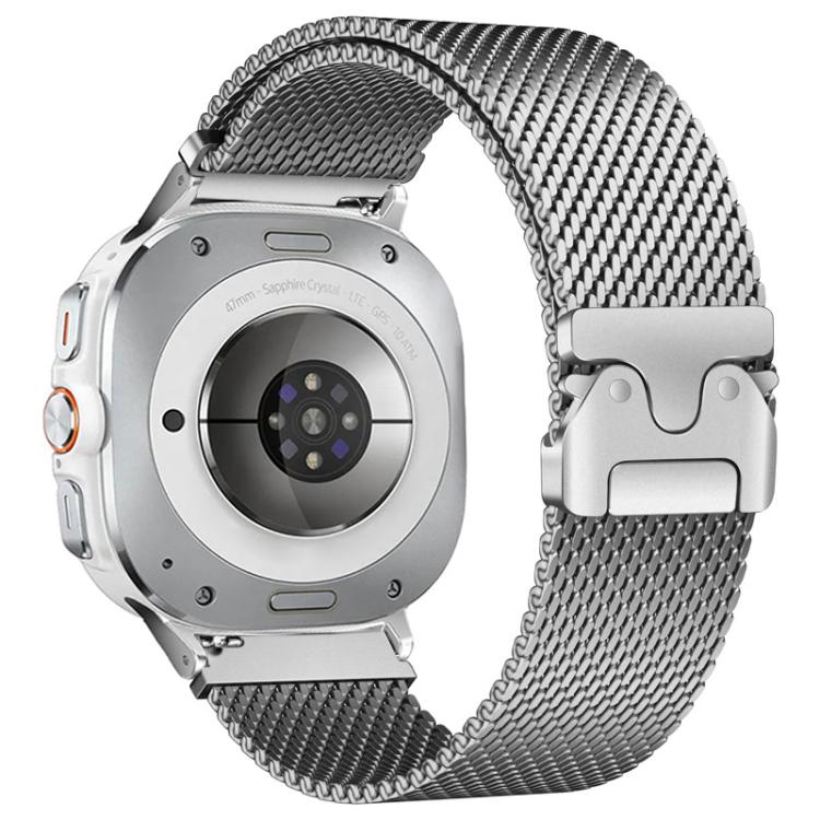 Umbrella Buckle Milanese Titanium Steel Watch Band, For Samsung Galaxy Watch Ultra / Ultra 2025, For Samsung Galaxy Watch8 / Watch8 Classic