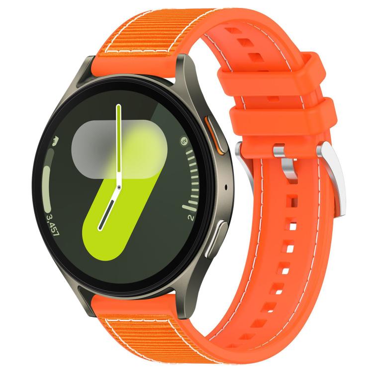 xDfind Hybrid Nylon Braid Silicone Watch Band, For Galaxy Watch Ultra2 2026 / 2025 / 1 2024 22mm, For Galaxy Watch 7 / 6 / 5 / FE 20mm