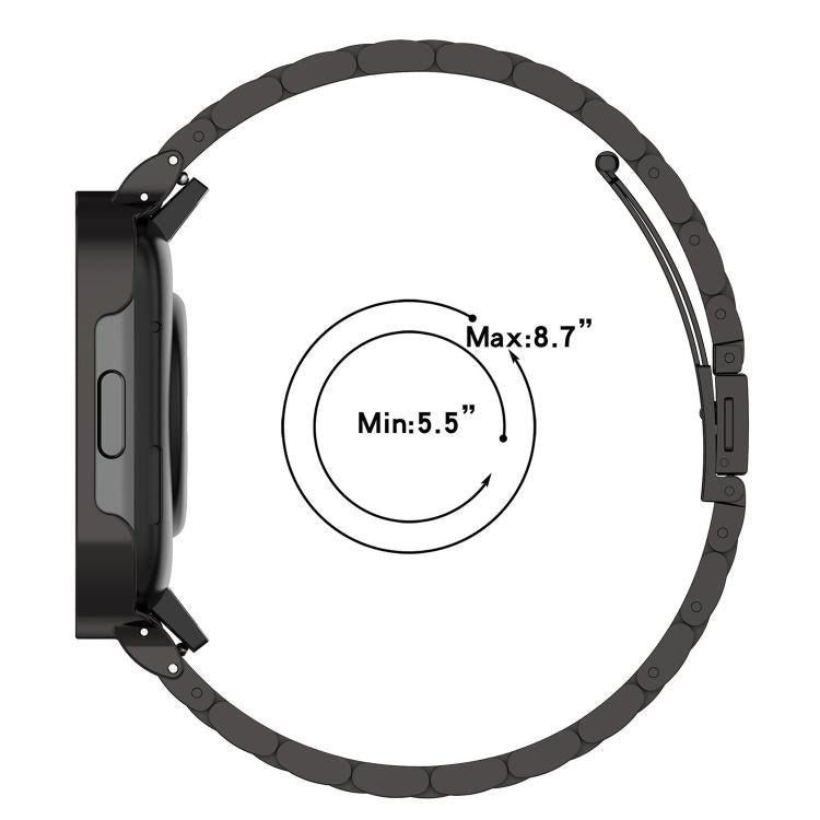 xDfind One-bead Bamboo Solid Stainless Steel Watch Band, For Apple Watch 42 / 44 / 45 / 46 / 49mm 22mm, For Apple Watch 38 / 40 / 41 / S10 42mm 20mm