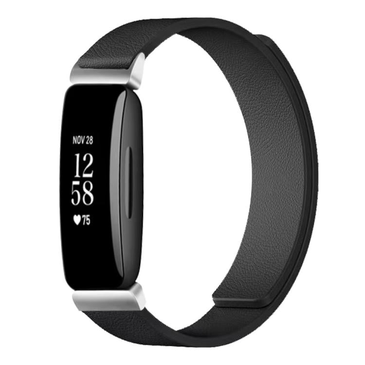 xDfind Litchi Texture Magnetic Silicone Watch Band, For Fitbit Charge 5 / Charge 6, For Fitbit Versa 4/Versa3/Sense2/Sense, For Fitbit Inspire 2 / Ace 3, For Fitbit Charge 4 / Charge 3
