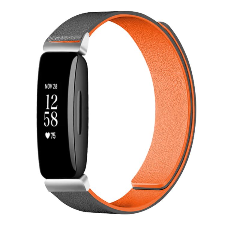 xDfind Litchi Texture Magnetic Silicone Watch Band, For Fitbit Charge 5 / Charge 6, For Fitbit Versa 4/Versa3/Sense2/Sense, For Fitbit Inspire 2 / Ace 3, For Fitbit Charge 4 / Charge 3