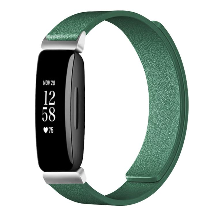 xDfind Litchi Texture Magnetic Silicone Watch Band, For Fitbit Charge 5 / Charge 6, For Fitbit Versa 4/Versa3/Sense2/Sense, For Fitbit Inspire 2 / Ace 3, For Fitbit Charge 4 / Charge 3
