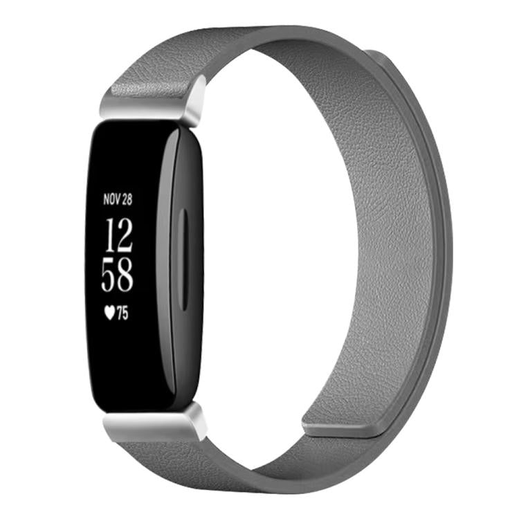 xDfind Litchi Texture Magnetic Silicone Watch Band, For Fitbit Charge 5 / Charge 6, For Fitbit Versa 4/Versa3/Sense2/Sense, For Fitbit Inspire 2 / Ace 3, For Fitbit Charge 4 / Charge 3