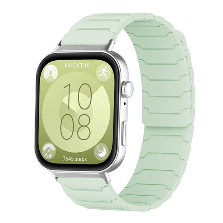 xDfind Magnetic Silicone Watch Band, For Huawei Watch Fit4 / Fit4 Pro / Fit3