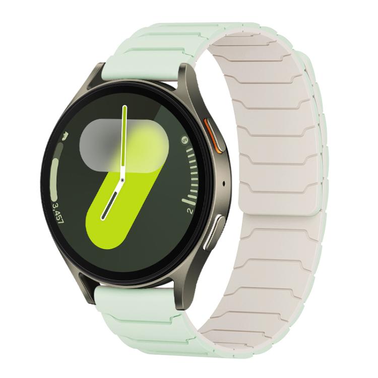 xDfind Magnetic Silicone Watch Band, For Samsung Galaxy Watch Ultra / Ultra 2025, For Samsung Galaxy Watch8 / 8 Classic, For Samsung Galaxy Watch 7 / 6 / 5 / FE