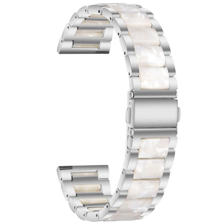 xDfind Three Beads Metal Resin Watch Band, 14mm, 18mm, 20mm