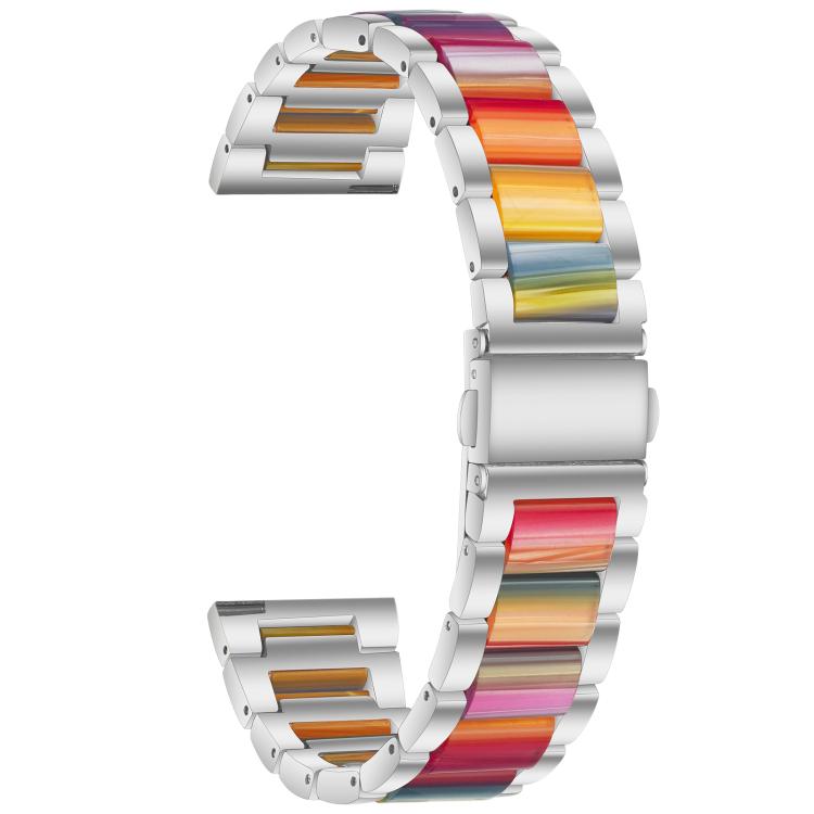 xDfind Three Beads Metal Resin Watch Band, 22mm
