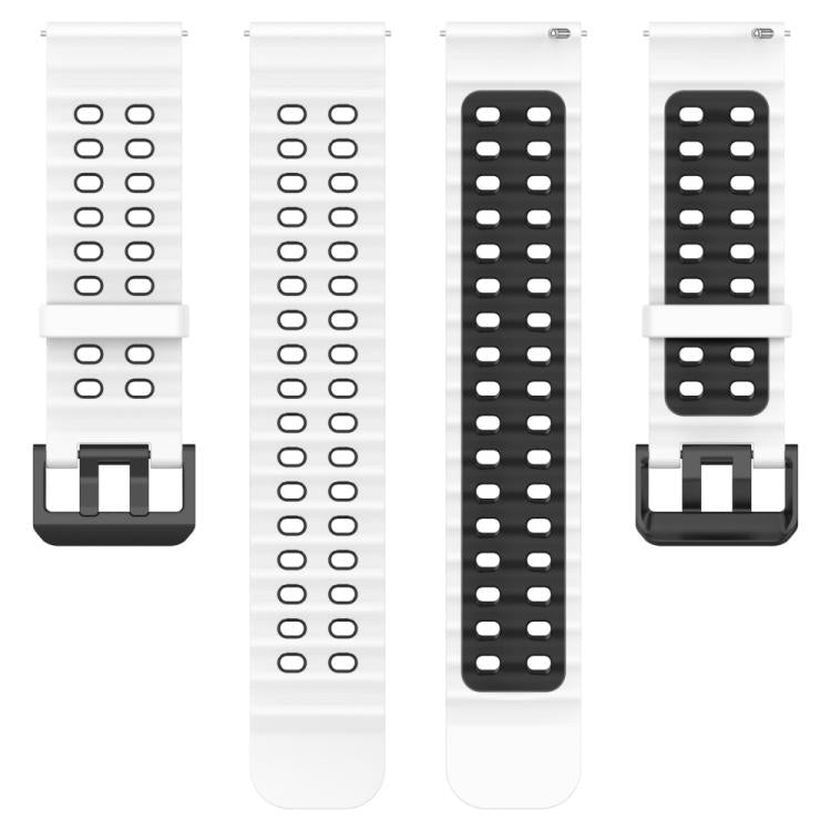 xDfind Ocean Dual Pin Buckle Silicone Watch Band, For Suunto 9 / 7 / Spartan Sport
