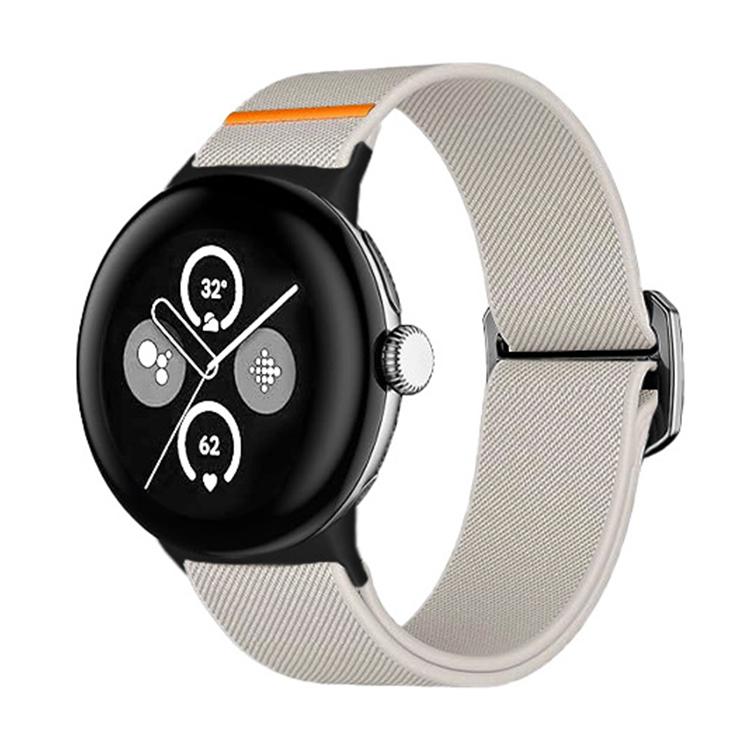 xDfind Elastic Nylon Watch Band, For Google Pixel Watch 4 / 3 45mm, For Google Pixel Watch 4 / 3 / 2 / 1 41mm