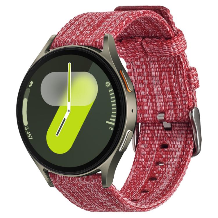 xDfind Nylon Canvas Watch Band, For Samsung Galaxy Watch Ultra / Ultra 2025, For Samsung Galaxy Watch8 / 8 Classic, For Samsung Galaxy Watch 7 / 6 / 5 / FE, For Samsung Galaxy Fit3