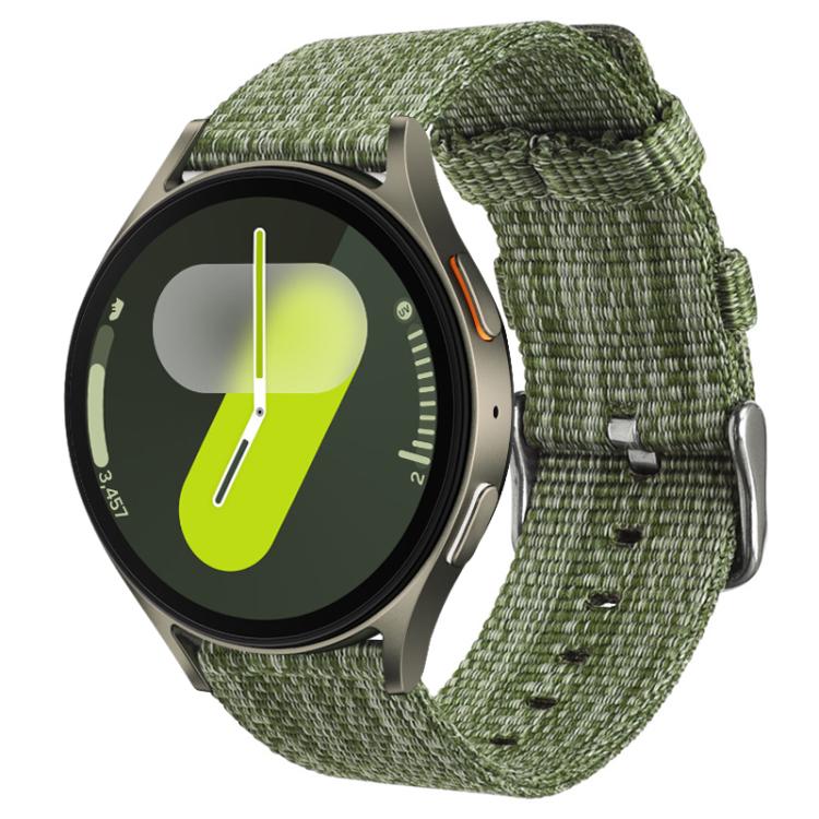 xDfind Nylon Canvas Watch Band, For Samsung Galaxy Watch Ultra / Ultra 2025, For Samsung Galaxy Watch8 / 8 Classic, For Samsung Galaxy Watch 7 / 6 / 5 / FE, For Samsung Galaxy Fit3