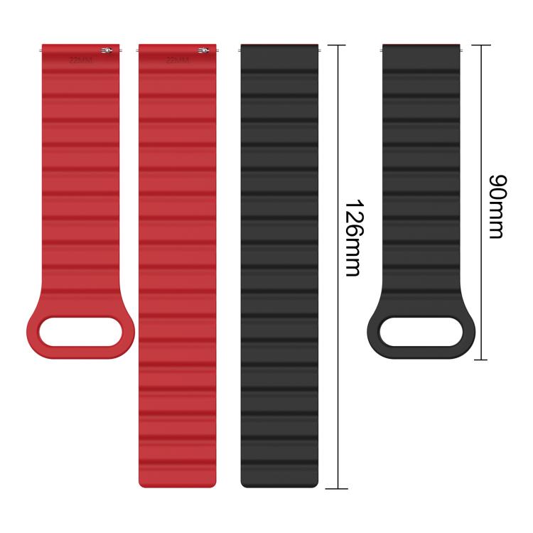 xDfind Loop Magnetic Glossy Silicone Watch Band, For Huawei Watch Fit4 Pro / Fit4 / Fit3