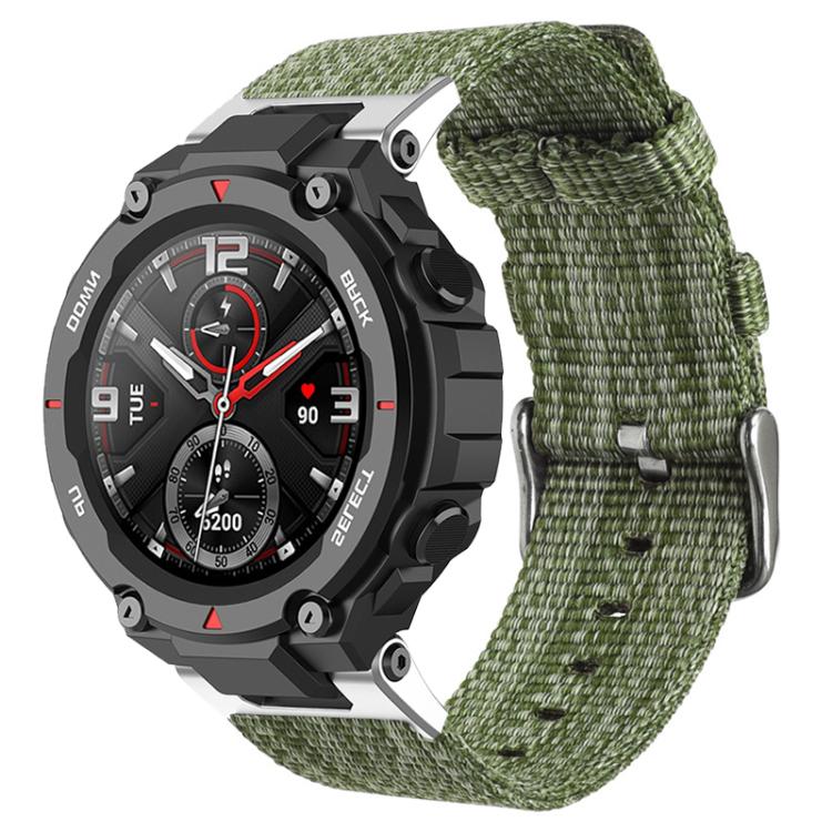 xDfind Nylon Canvas Watch Band, For Amazfit T-Rex 3