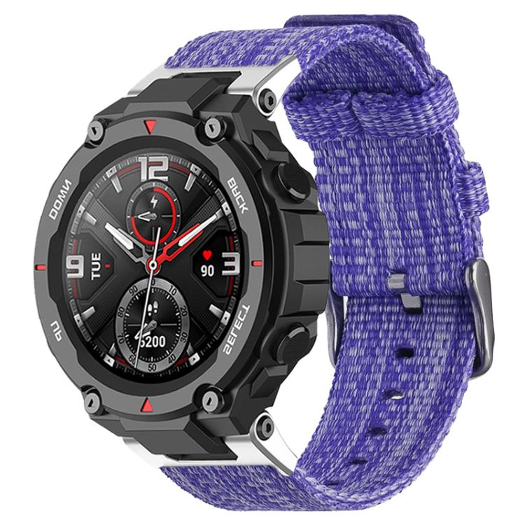 xDfind Nylon Canvas Watch Band, For Amazfit T-Rex 3