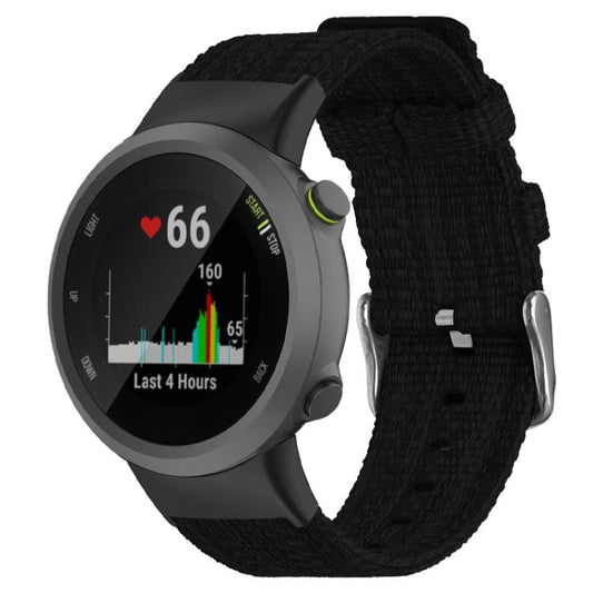 xDfind Nylon Canvas Watch Band, For Garmin Forerunner 45 / 45S / Swim 2