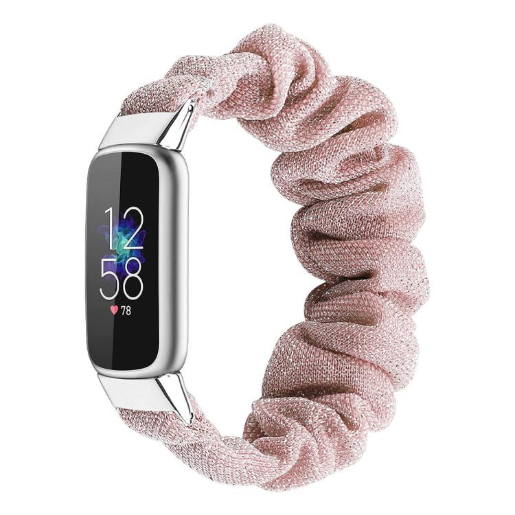 xDfind Polyester Elastic Wreath Watch Band For Fitbit Luxe, S, L