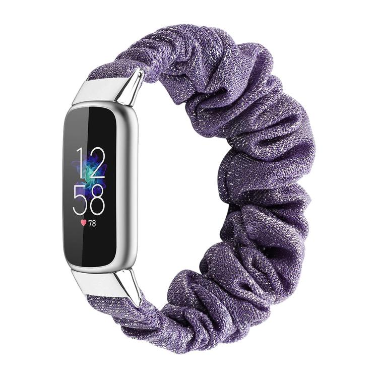 xDfind Polyester Elastic Wreath Watch Band For Fitbit Luxe, S, L