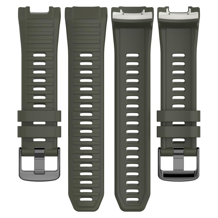 xDfind Quick Release Plastic Connector Solid Color Silicone Watch Band, For Garmin Instinct 2X