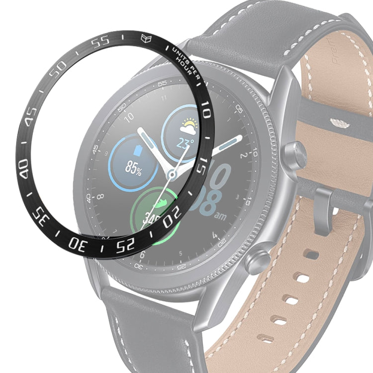 Smart Watch Steel Bezel Ring, A Version, For Samsung Galaxy Watch 3 41mm, For Samsung Galaxy Watch 3 45mm
