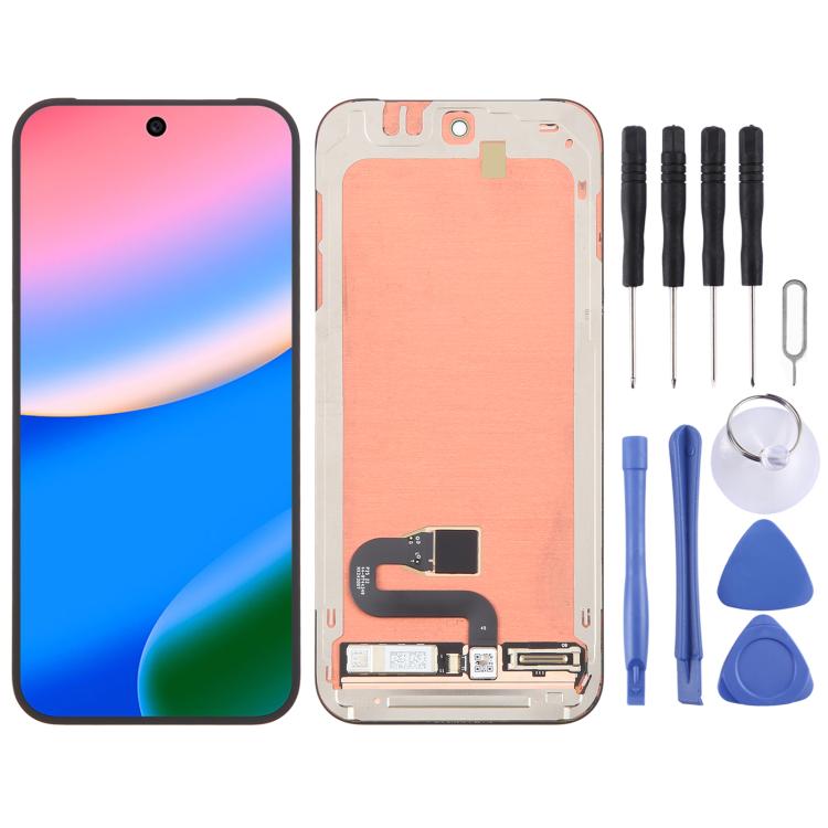 Original LCD Screen Digitizer Full Assembly with Frame, Supporting Fingerprint Identification, For Google Pixel 10 Pro XL, For Google Pixel 10 Pro, For Google Pixel 10