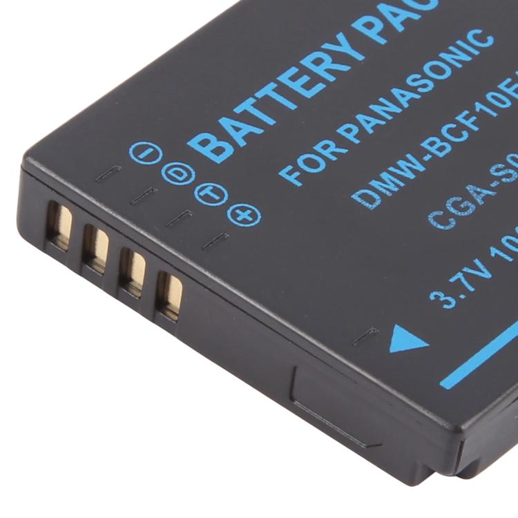 DMW-BCF10E 1000mAh Camera Battery For Panasonic DMC-FH22 / FH1 / FS15 / FH3 / F2 / F3 / 4GK, DMW-BCF10E