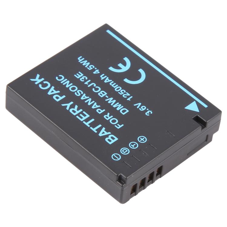 DMW-BCJ13E 1250mAh Camera Battery For Panasonic D-LUX5 / LX6GK / LX7GK, DMW-BCJ13E